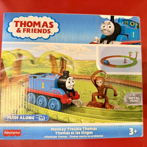 Thomas & Friends Monkey Trouble Thomas metal train set like new