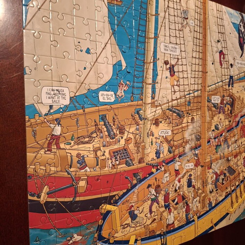 Puzzle Putrid Pirates jigsaw, 300 pieces, like new