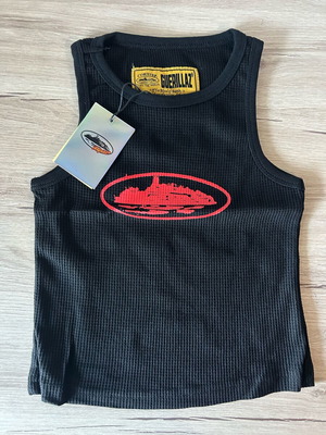 Corteiz Tank Top Women’s New, Size Small, Black