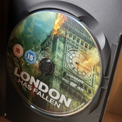 London Has Fallen DVD with English subtitles