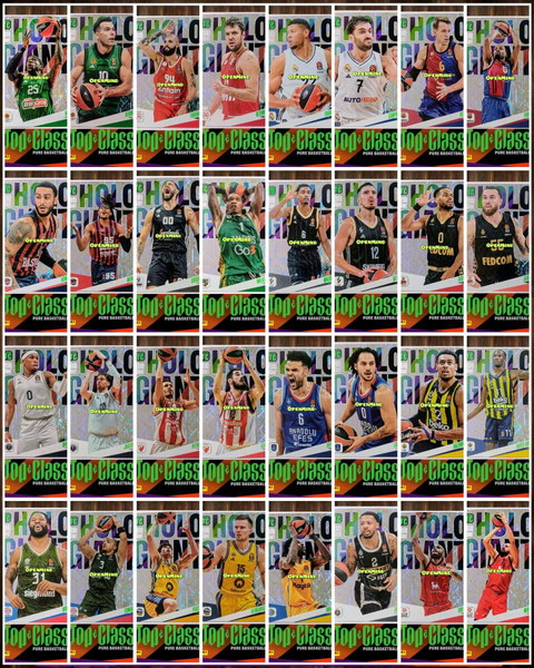 ΜΕΜΟΝΩΜΕΝΕΣ HOLO GIANT - TOP CLASS EUROLEAGUE 2024-25