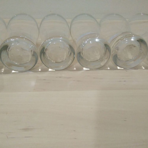 Amstel Beer large beer glass collection, 12 pieces, 2004-05
