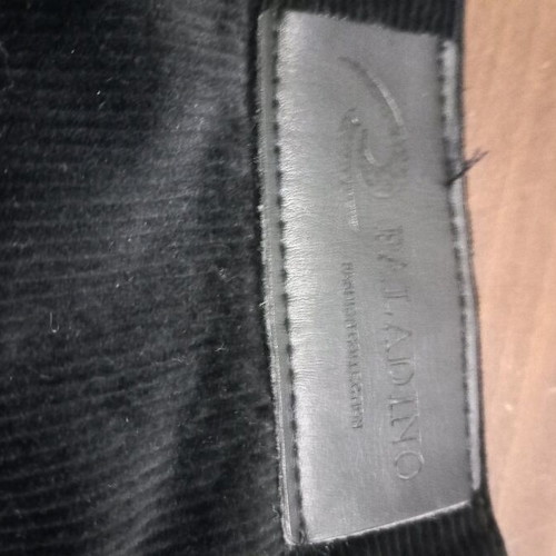 Men's pants new, corduroy, size L, black