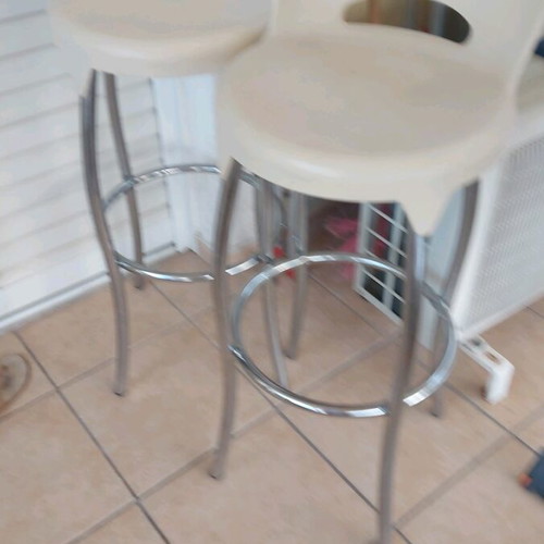 Stools used, set of 2 pieces