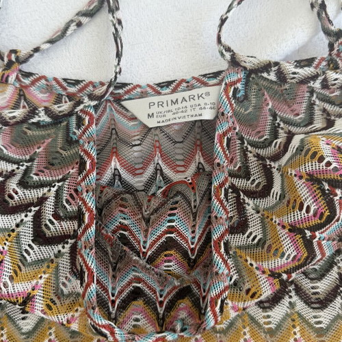 Missoni Style Zig Zag Summer Set Size M Like New
