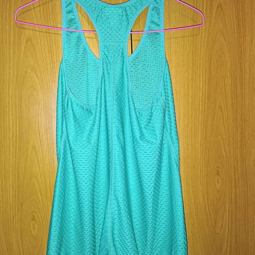 H&M sports tank top like new, turquoise, size S