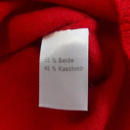 Wool sweater used, thin, red, size XS