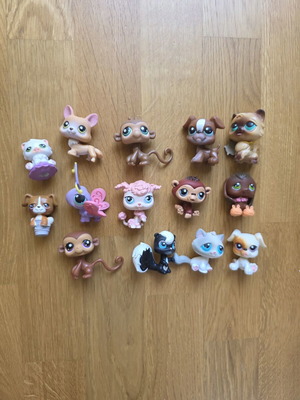Φιγούρες Littlest Pet Shop σαν καινούργιο, σετ 14 αυθεντικές