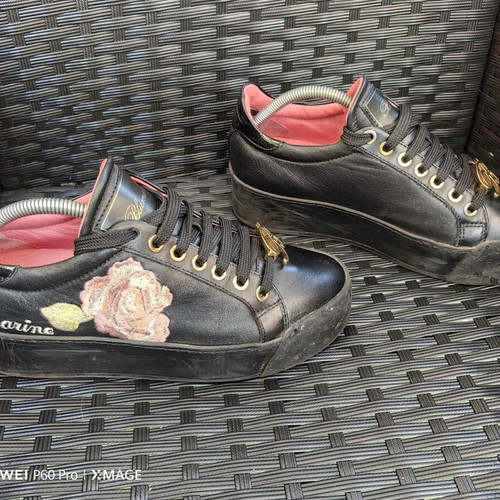 Blumarine sports shoes used, size 37, black