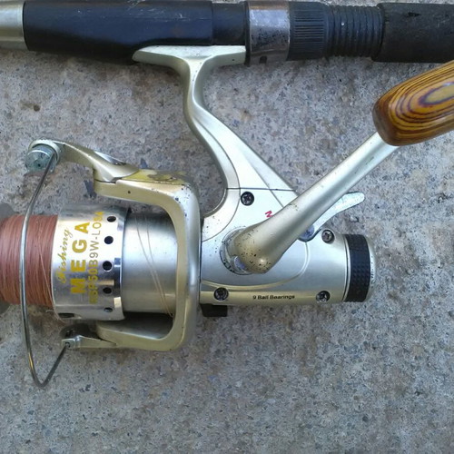 Mega Cameleon 180 fishing rod with Mega reel used