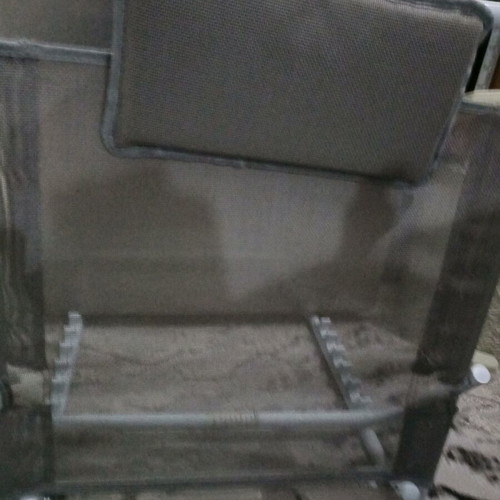 Back support lifter frame like new, light gray