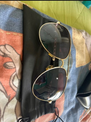 Sunglasses like new, black and yellow