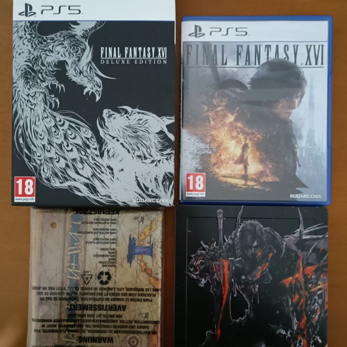 Final Fantasy XVI Deluxe Edition PlayStation 5 like new