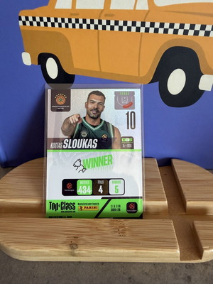 Kostas Sloukas Panini TP card new