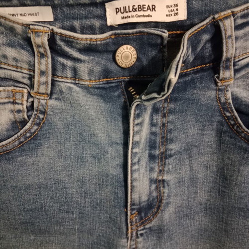 Pull & Bear Blue Jeans Pants like new, size S