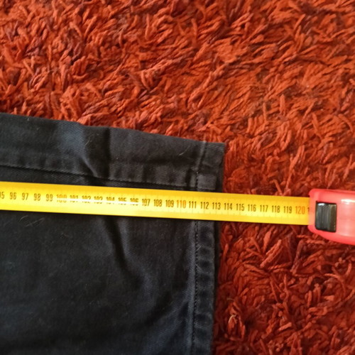 Lee men's winter pants used, dark blue size 34