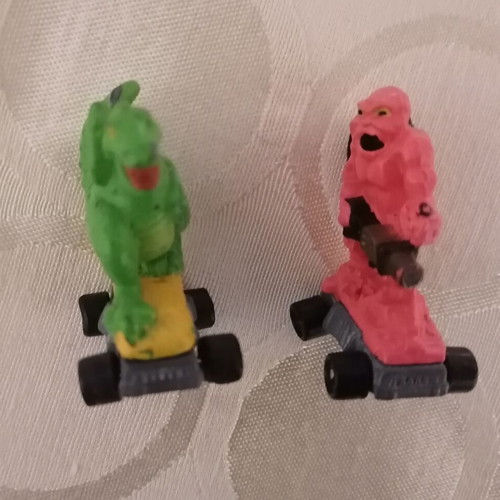 Tyrannosaurus and Jack the Hammer figures used, 1991