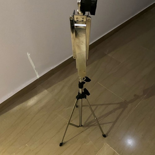 Metal folding music stand with case like new