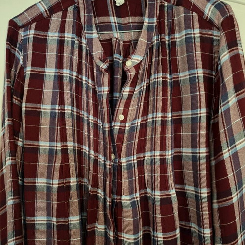 GAP checked shirt size large like new