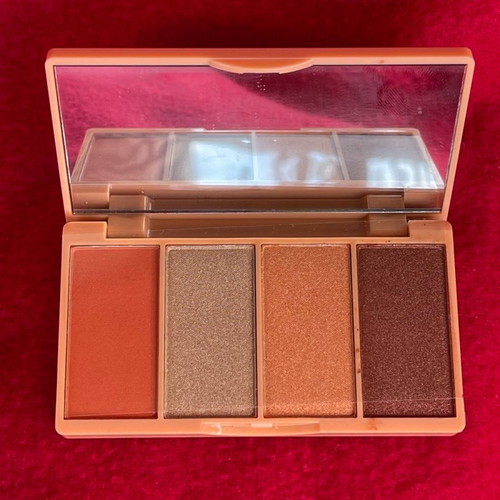 Bellapierre Cosmetics Peach Blossom 4-Color Eyeshadow Palette new