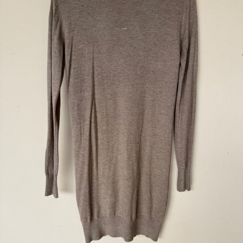 Porta Fortuna long cardigan S/M like new, beige brown
