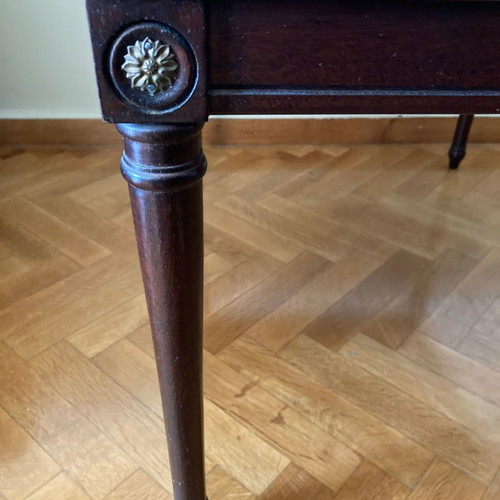 Mahogany coffee tables used, square and rectangular