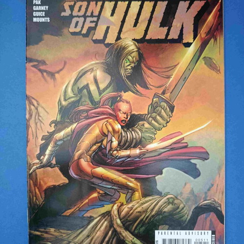 Skaar Son of Hulk 5 comic book used, English