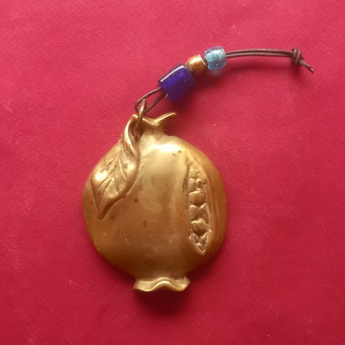 Brass pomegranate decoration