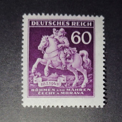 Germany Reich 1943 Bohemia and Moravia Unused Stamp Set