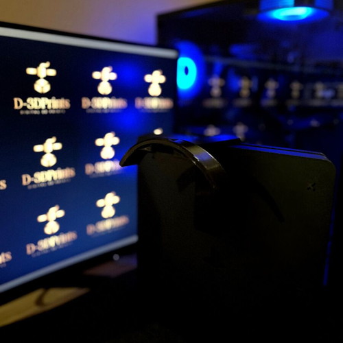 Βάση ακουστικών για PS4 καινούργια με δυνατότητα custom 3D σχεδίων
