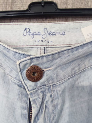 Pepe Jeans denim shorts used, size S 36 8, blue
