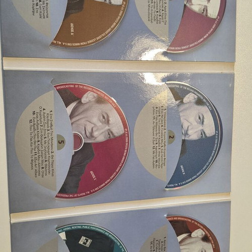 Stratos Dionysiou CD box set new, laiko