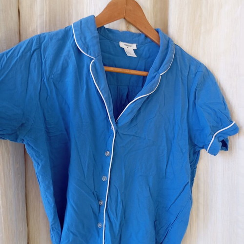 Summer shirt like new, size S, blue