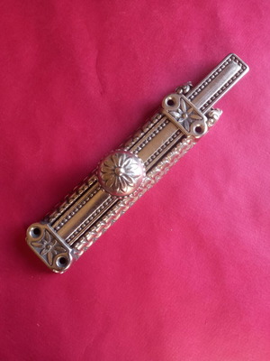 Brass Sliding Door in Excellent Condition