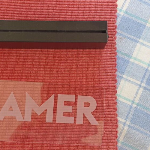 Gamer LED lamp like new with green lighting