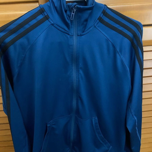 Adidas jacket like new in dark petrol color size L