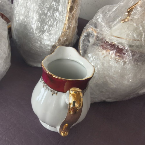 FP Zaječar vintage porcelain tea and coffee set for 6