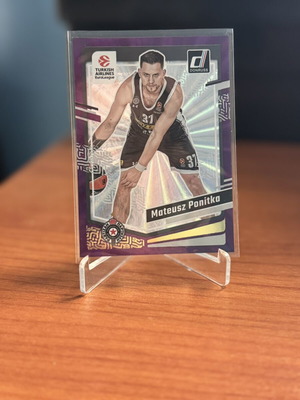 23-24 Panini EuroLeague Donruss Ponitka Purple/99 basketball card