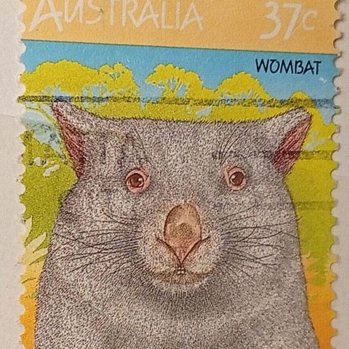 Australia stamps used, pack of 8