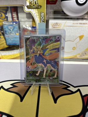Zacian Phantasmal Flames Illustration Rare #100 κάρτα Pokémon Mint/NM