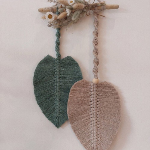 Handmade macrame wall hanging new
