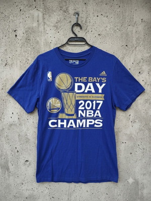 Adidas Golden State Warriors 2017 NBA Champions T-shirt like new, size M