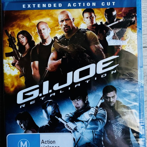 G.I. Joe: Retaliation Blu-ray with English subtitles