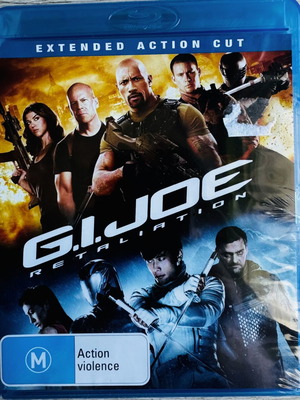 G.I. Joe: Retaliation Blu-ray with English subtitles