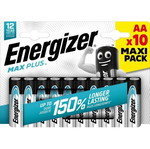 Energizer Max Plus Αλκαλικές Μπαταρίες AA πακέτο 10 καινούργιες