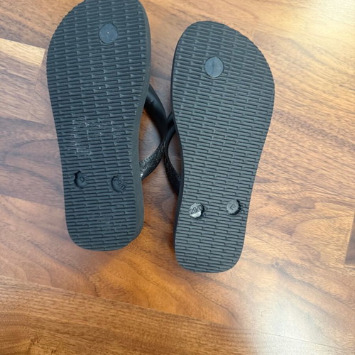 Havaianas Marvel kids flip-flops like new, size 31-32, black