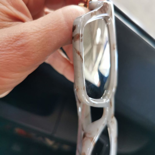 Italian sunglasses new with mirrored lenses, gray