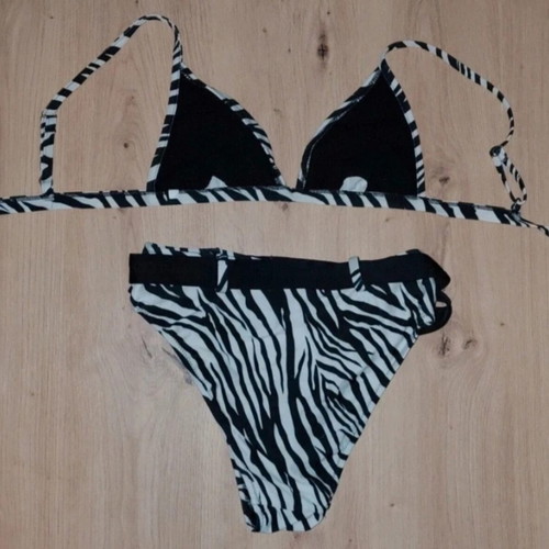 Bikini by Katerina Xaikali used, size S/M, black and white