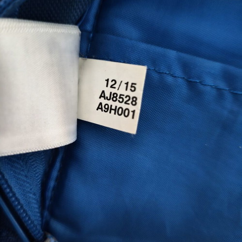 Adidas backpack blue used for daily activities