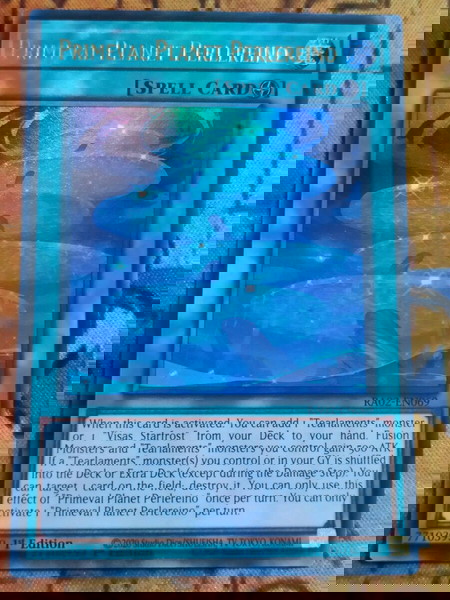 Primeval Planet Perlereino (Ultra Rare, Yugioh)